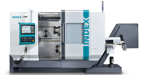 Der INDEX-C200-Drehautomat produziert komplexe Automaten- und NC-Drehteile